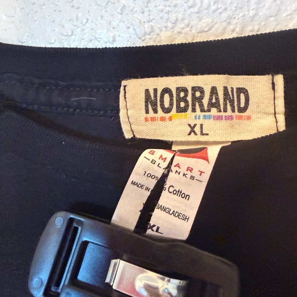NOBRAND Black Graphic Tee with Eagle Design - Picture 5 of 7